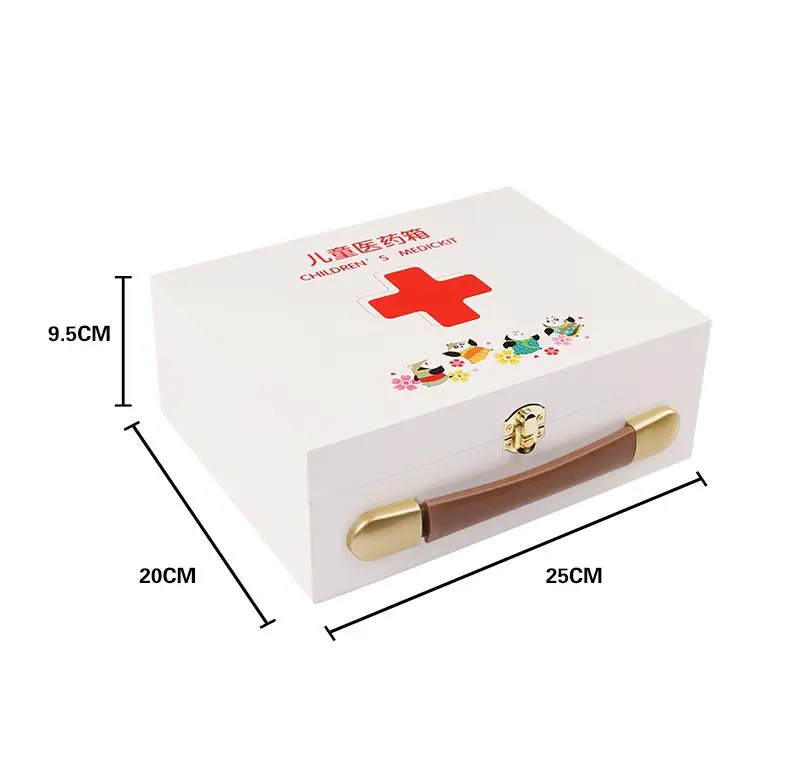 Boy Girl Wooden Doctor brinquedo infantil Medic Nurse set Simulation Doctor Toys Pretend Play Child doctor injection toy, gift