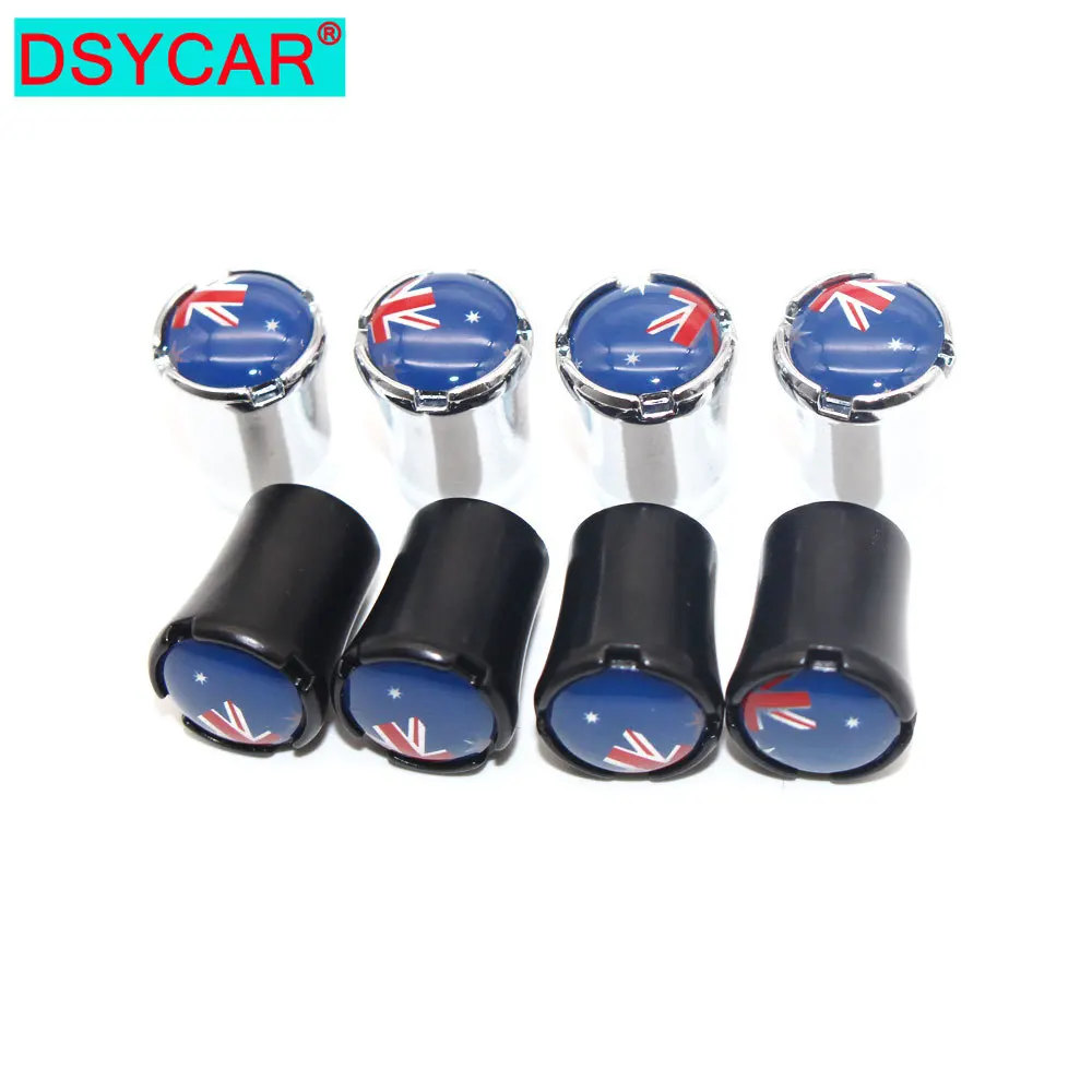 

DSYCAR 4Pcs/Set Car Styling Zinc Alloy Car Tire Valve Caps Wheel Tires Tire Stem Air Cap Airtight Covers Truck Car Accessories