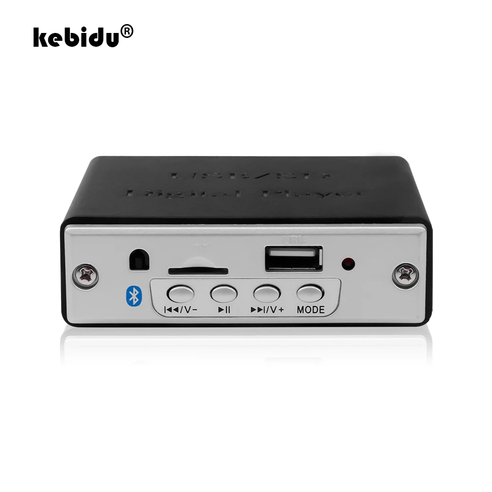 Bluetooth 5.0 12V MP3 Decoder Board Decoding Module MP3 WAV U disk TF Card USB/SD Digital Player Audio Board With Remote Control