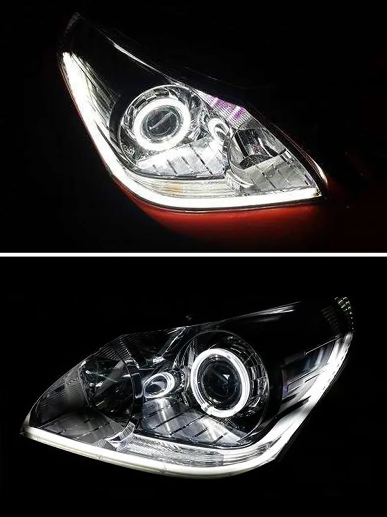 car Styling Headlight assembly for Toyota verso 2011-15 DRL turn signal HID Xenon bi xenon lens автомобильные товары