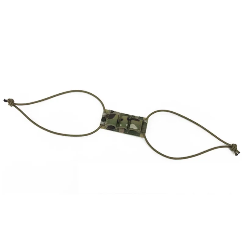 Outdoor Sports Helmet NVG Lanyard Elastic Storage Board Night Vision Device Fixed Strap Band