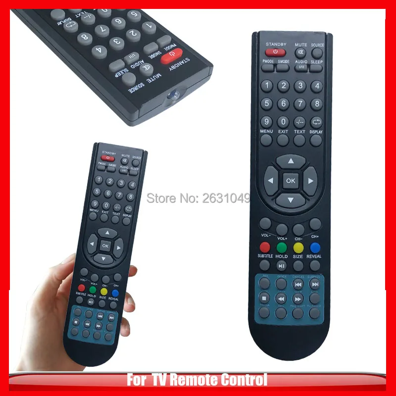 LCD LED TV Remote Control for J-JOY MURAT NEXT RENDER TARGA ZAPP TREVI TREVI BOGO XORO QBELL AIRIS ACRON  TV