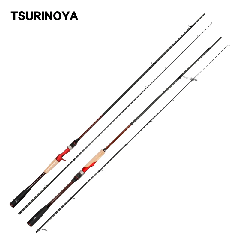 

TSURINOYA Fishing Rod INSPIRATION 2.21m2.36m ML MF Spinning Rod Casting Rod FUJI Accessories Lure Baitcasting Rod Pesca Olta