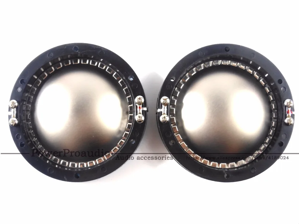 

2pieces 75.5mm speaker High quality tweeters diaphragm drive voice coil Aluminium Flat Wire 8 ohm