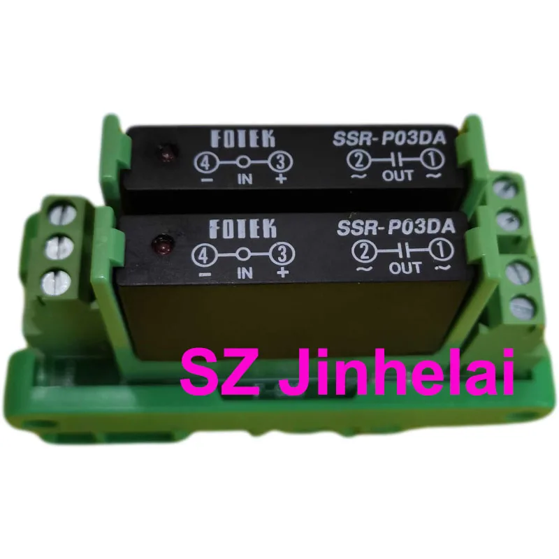 

FOTEK SSR-P03DA+SSR-P03N-2P Authentic original Solid State Relay and Socket SSR-P03N-2P+SSR-P03DA