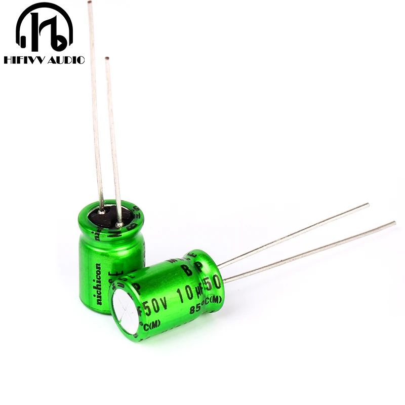 

100% Original hifi Muse ES electrodeless BP green electrolytic capacitor 10uF 50V
