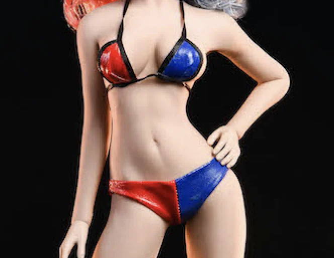 VSTOYS 1/6 Scale female Bikini set head sculpt Baseball bat fit 12 inches DIY Action figures