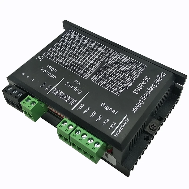 

Трехфазный цифровой драйвер 8.3A 60V DC 3DM683, контроллер шагового двигателя