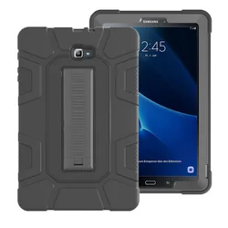 Silikonowo-gumowe, odporne na wstrząsy etui pancerne do tabletu Samsung Galaxy Tab A A6 10.1 2016 T580 T585 SM-T580 SM-T585C