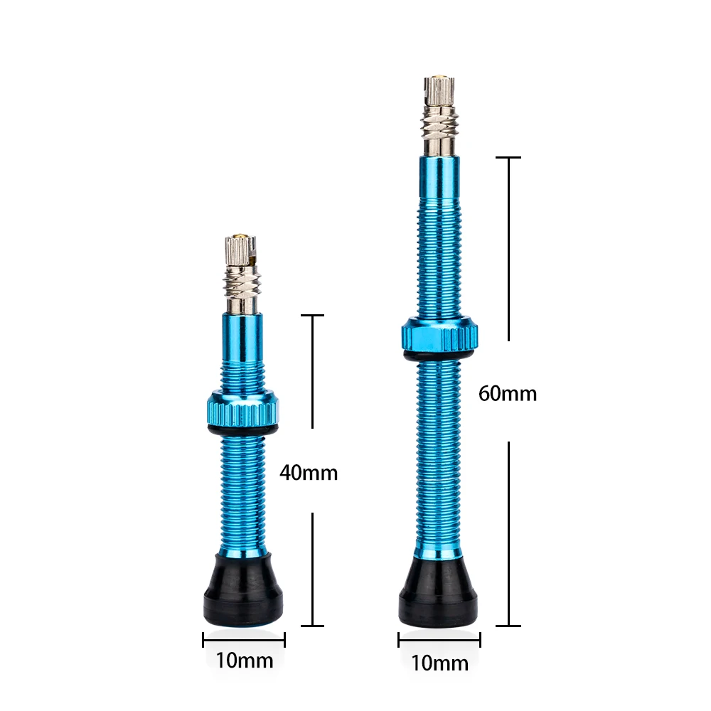 ZTTO FV Tubeless Valves 40mm 60mm French Tyre F/V No Tubes Presta Valve For MTB Mountain Road Bike Tire Conversion Kit