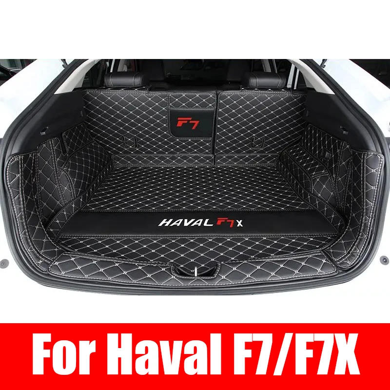 

For Haval F7 F7X 2019 2020 2021 2022 2023 Car Accessories Trunk Protection Leather Mat Catpet Interior Cover Part Auto Styling