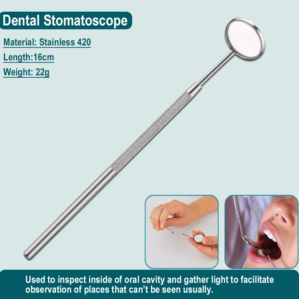 Alat Gigi Tahan Karat Kebersihan Alat Pembersih Gigi Pembersih Scaler Cermin Gigi Peralatan Lab Operasi Dokter Gigi Instrumental