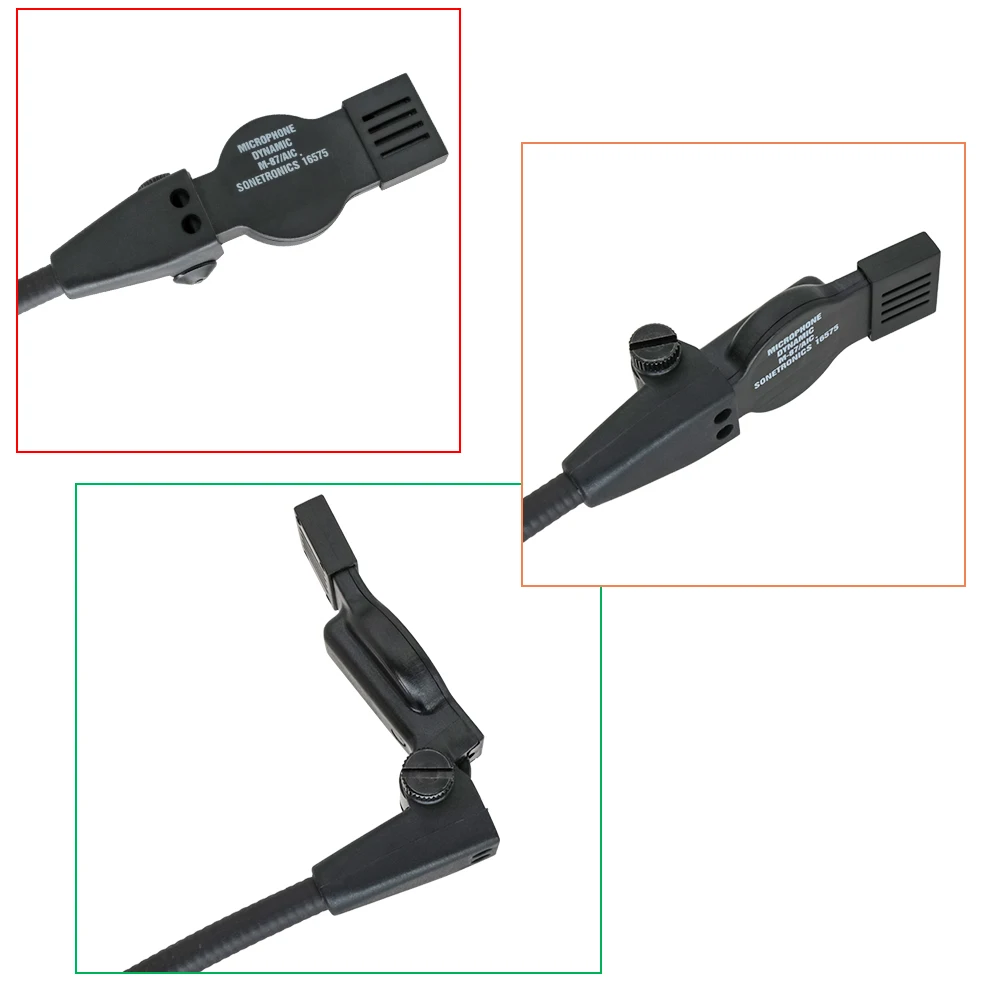 Microphone M87 adapté au casque de tir tactique COMTAC I /TCI LIBERATOR I