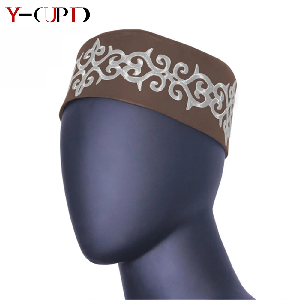 Chapéus muçulmanos personalizados para homens muçulmanos, Handwear, Cap Oração, Kareem marroquino, Cap Oração, Envoltório marroquino, Handwear
