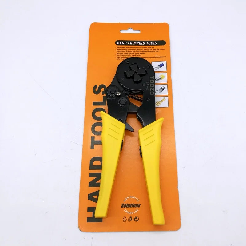 HSC8 16-4 MINI-TYPE SELF-ADJUSTABLE 4-16mm2 Terminals Crimping Multi Tool Hands Pliers