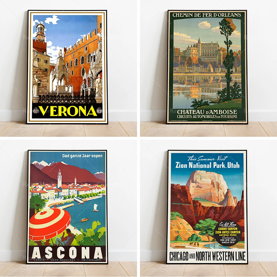 Impresión artística de pared del Parque Nacional de Zion |   Arte del cartel vintage |   Estampado de viaje de Utah |   Arte de pared impreso en lienzo |   Impresión de carteles