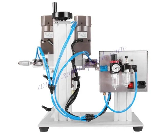 半自動ボトルキャッパーモーター,ツイストオフ,プラスチックネジ,バイアルキャッパー,4輪,自動ボトルキャッパー