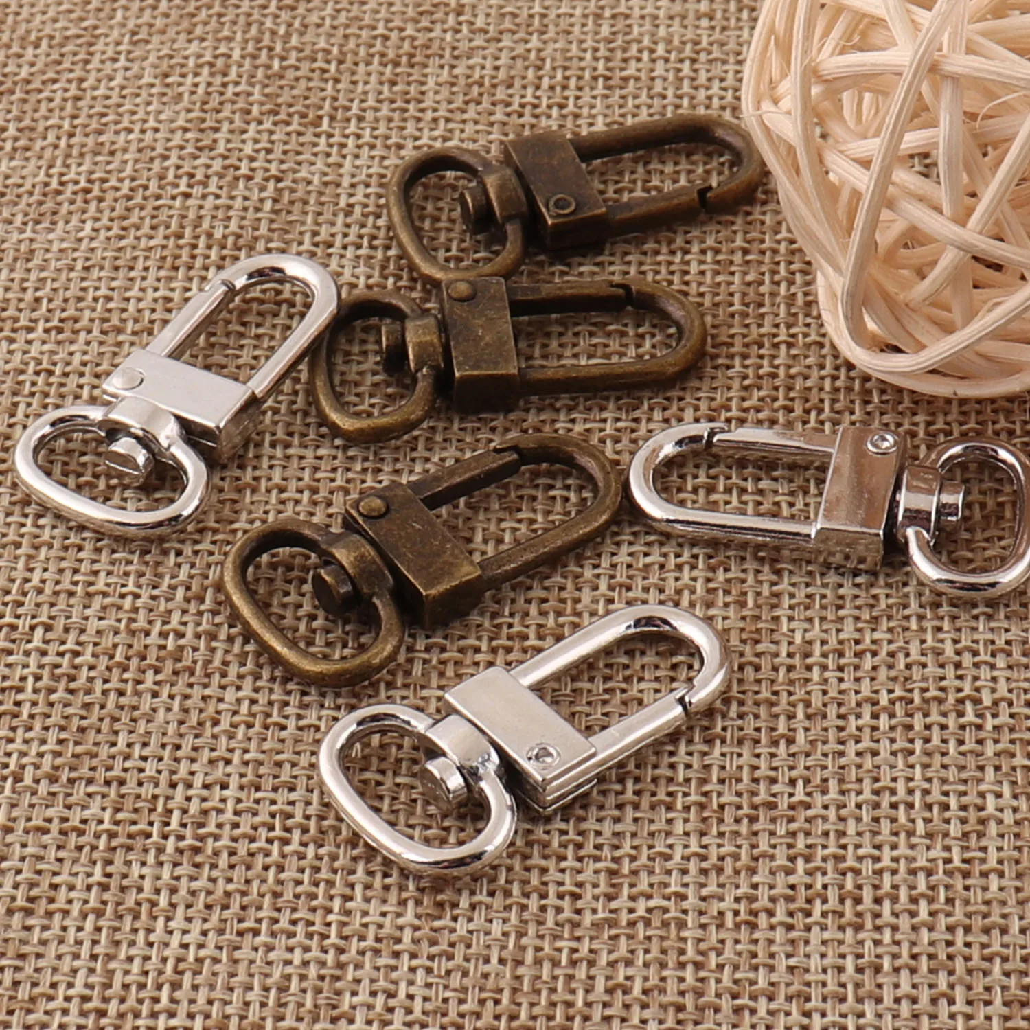 20 pcs Lobster Swivel Clasps 1/2\