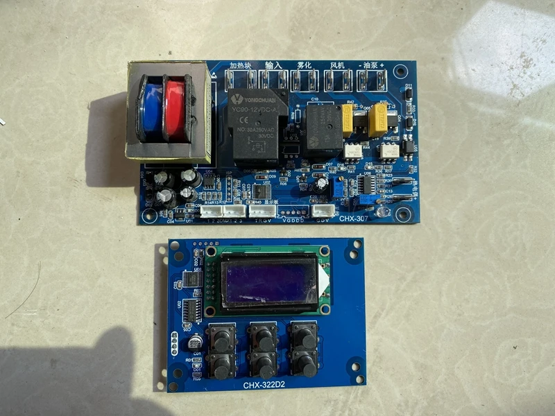 Parti del display LCD della scheda madre della scheda principale per la macchina Hazer da palcoscenico