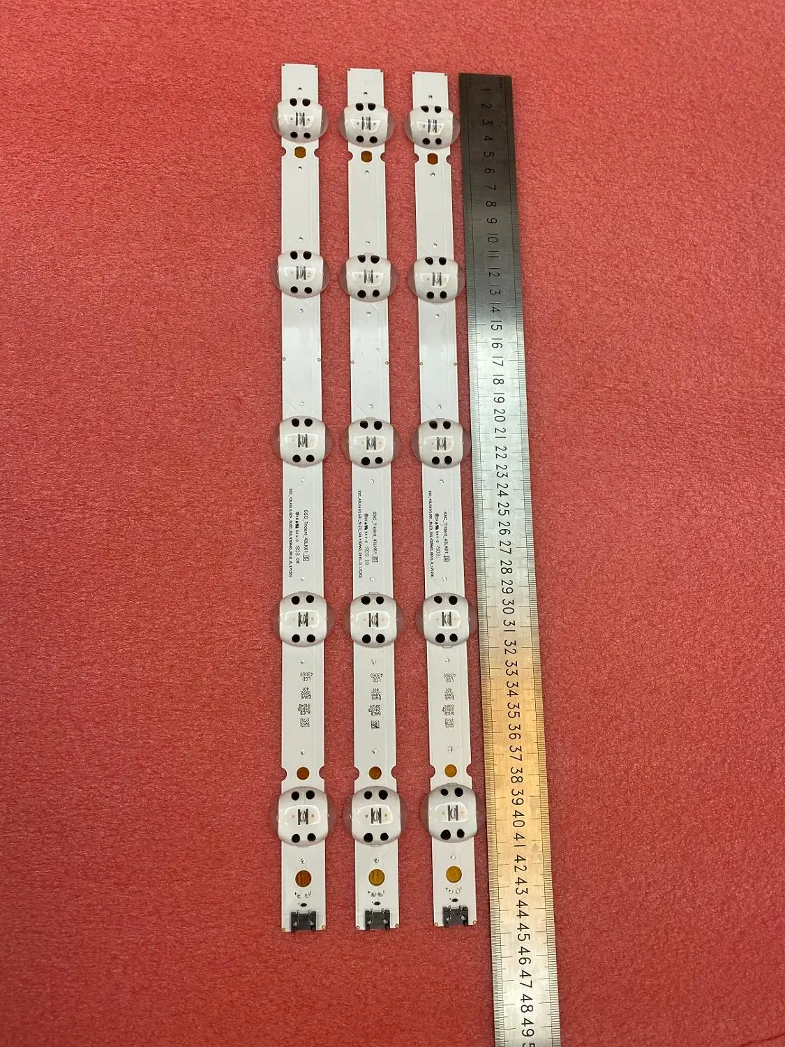 

Светодиодная лента-подсветка для TV 43LK6100PLB SSC_43LK61(TVD) _ 5LED_SVL430A60 SSC_Trident_43LK61 EAY63992401 HC430DUN-SLUR2