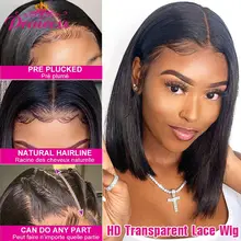 Princess HD Lace Front Human Hair Wig #3