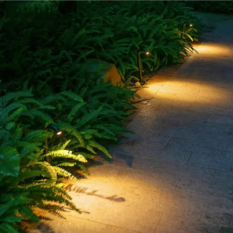 Outdoor Lighting IP65 10W COB LED Lawn Lamp Garden Water Faucet Light Landscape Pathway Courtyard Villa Pillar Bollard Spotlight