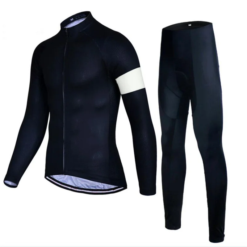 Long Sleeve Bicycle Sets Men Cycling Jersey With Pants Hot Selling Autumn Winter Bike Clothing Racing Suit Pro Team Cycling Sets