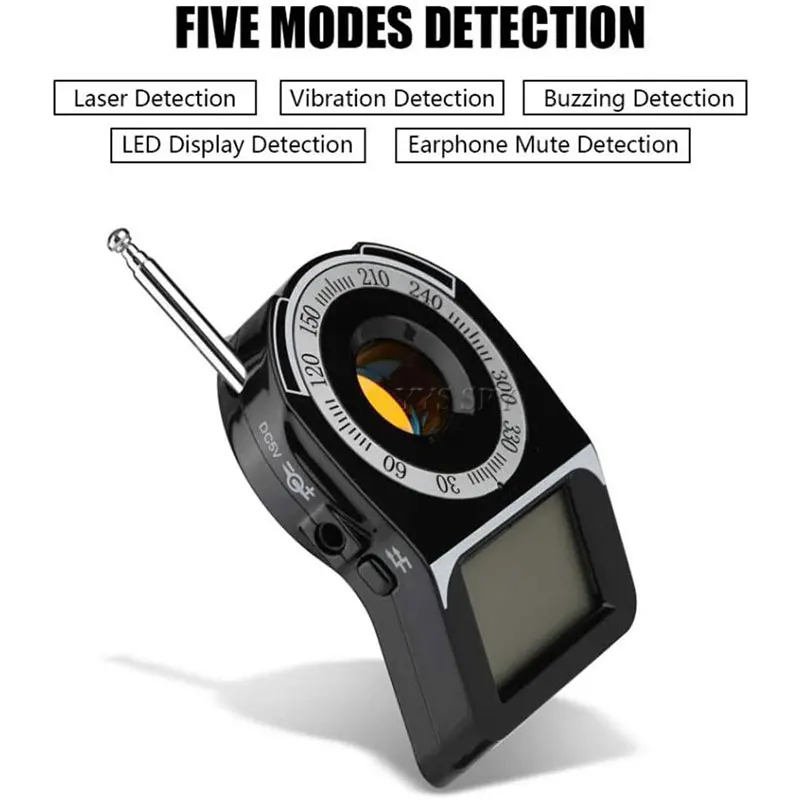 Cc-309 micro detector anti spy camera Hotel pinhole camera detector mobile phone signal eavesdropper