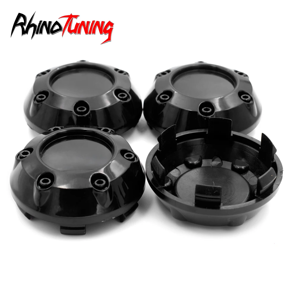 4pcs 68mm Wheel Center Hubcap 6 Screws Decoration Car Accessories For Rim Hub Caps Modification Dust-proof Covers