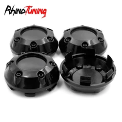 4pcs 68mm Wheel Center Hubcap 6 Screws Decoration Car Accessories For Rim Hub Caps Modification Dust-proof Covers