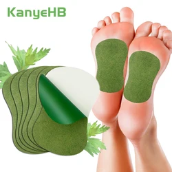 12/36/60pcs Wormwood Foot Patch Heel Fatigue Pain Relieving Plaster Relieve Stress Detoxification Help Sleeping Body Detox Pad