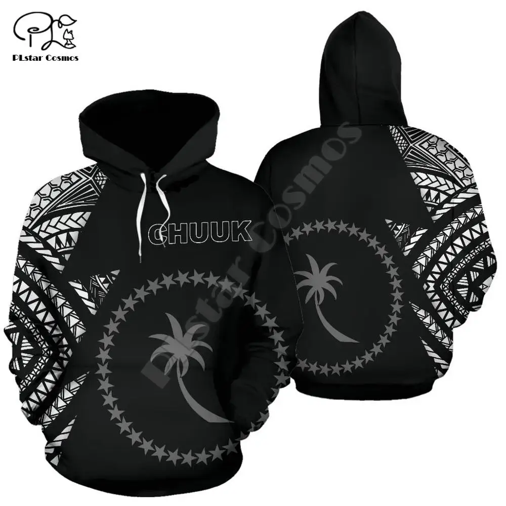 New Brand Island Chuuk Country Flag Tribal Culture Retro Streetwear Tracksuit Men/Women Pullover 3DPrint Funny Casual Hoodies 23