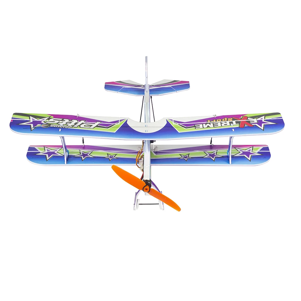 Dancing Wings Hobby E30 PITTS 450mm Wingspan RC Airplane PP Foam Magic Board Micro Biplane Remote Control Fixed Wing Model Toys