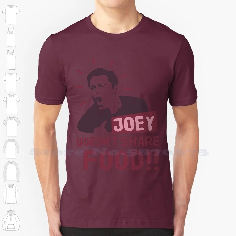 멋진 O넥 티셔츠, 힙스터 상의, 친구 TV 쇼, 조이 로스, 레이첼 음식, 멋진 멋진 티셔츠, 최고의 생일 선물