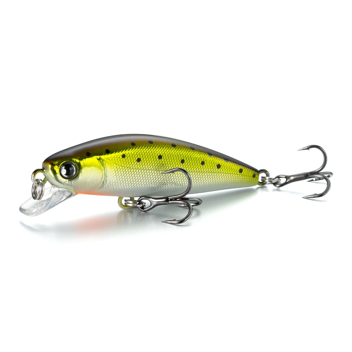 3 Esche Da Pesca RealScale Countdown Affondamento 8g: Minnow Per Trota, Persico, Chub, Luccio
