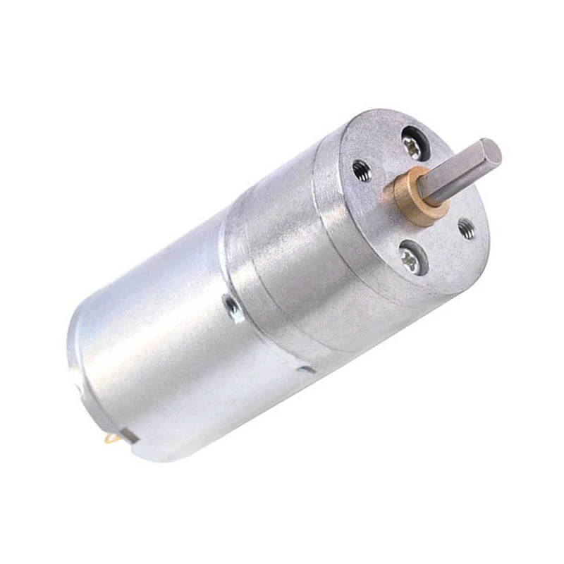 JGA25-370 DC motor gear motor 6V 12V 24v high torque electric gear motor 5/10/15/30/60/100/150/200/300/400/500/1000/1200rpm