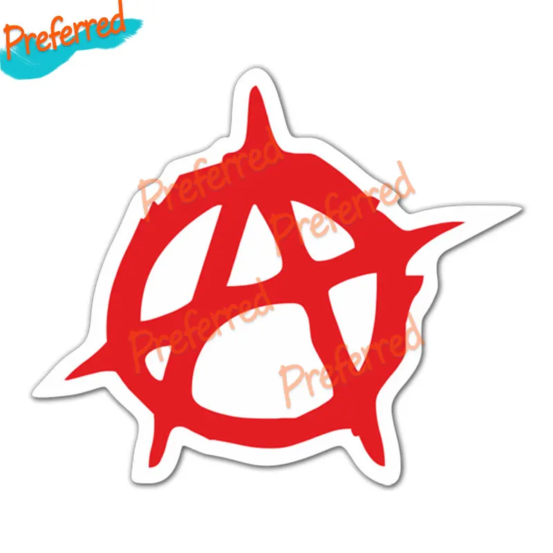 

Personality Anarchy Decal Motocross Racing Laptop Helmet Trunk Wall Vinyl Car Sticker Die Cutting Waterproof PVC