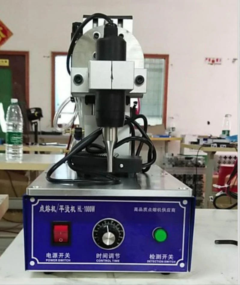 1200W Ultrasonic Spot Welding Machine Plane Mask Earband Machine Pneumatic Hot Melt Welding Kn95 Electric Welding Machine