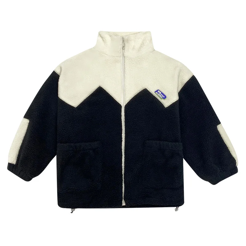 Girls Coat Jacket Cotton Outwear Tops 2022 New Arrive Warm Thicken Plus Velvet Winter Autumn Teenager Furs Outdoor Uniforms Chil