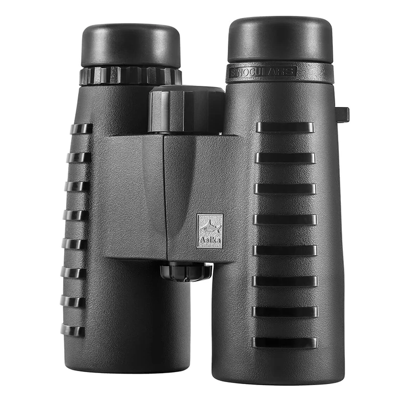 Asika 10x42 HD Binoculars Wide Angle Professional Binocular High Power Telescope Bak4 Prism Optics for Outdoor Camping Hunting