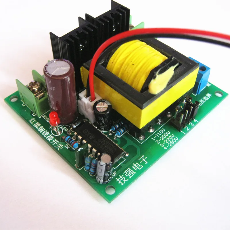 150W Small Inverter Battery DC12V Boost AC220V Boost Transformer Booster Board Inverter Module