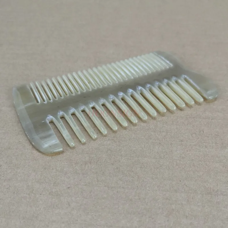 Convenient Durable Practical Portable Useful Hair Care Comb Hair Comb Massage Comb for Women Adults Men real OX Horn Comb