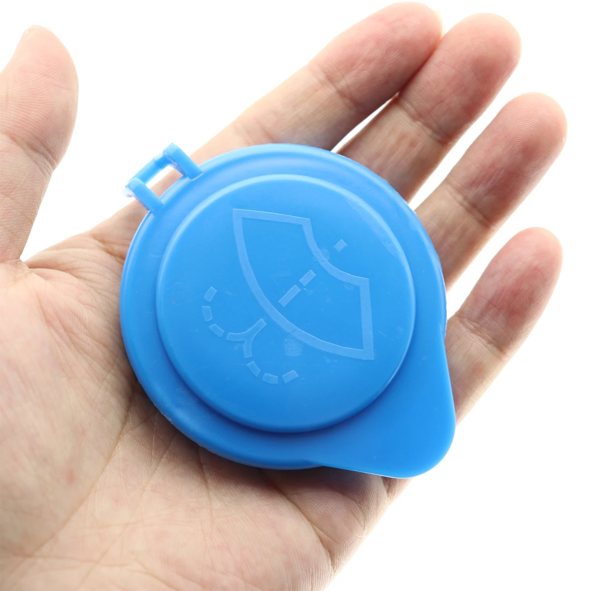 Blue Plastics Windscreen Washer Bottle Cap Screenwash For Ford Focus Wiper Tank Sealed Lids Top Replacement Auto Parts 2011-2015