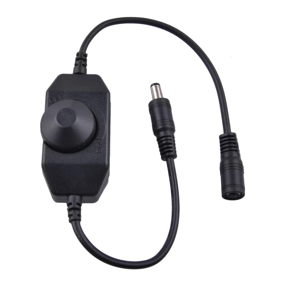 

LED Dimmer Switch Brightness Adjust Controller for 3528 5050 5730 5630 Single Color Strip Light DC 12V 24V