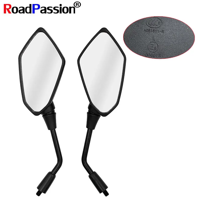 Road Passion Motorcycle Accessories Rear Side View Mirrors For BENELLI BN150 BJ150S BJ150-31 BN 150 BJ150 S BJ 150-31