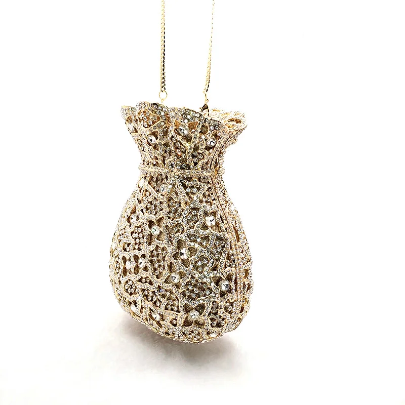 

Luxury Women evening party handbag diamonds crystal clutches elegant ladies purses classical bridal wedding party purses bag