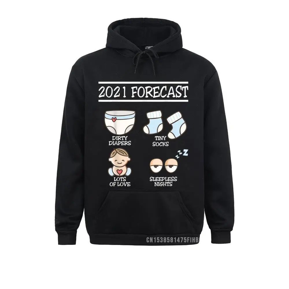 2021 Forecast New Dad Mom Baby Announcement Pregnancy Hoodie 2021 3D Style Sweatshirts Men Hoodies Winter Autumn Sportswears