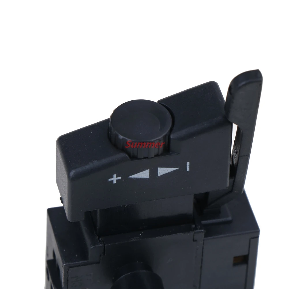1Pcs FA2-6/1BEK Zwart 6A 250V 5E4 Slot Op Power Tool Elektrische Boor Speed Control Trigger Knop schakelaar Oude Stijl Mode