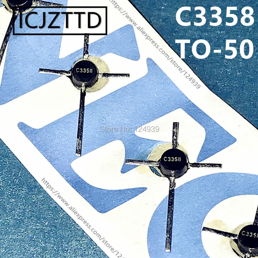 1Pcs Originele 2SC3358 C3358 Hoge Frequentie Triode To-50 Cross