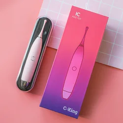 C-King Nipple Tip Vibrator for Women G Spot Clitoral Stimulation Massage Vibrator Female Teasing Masturbator Sex Toys for Women